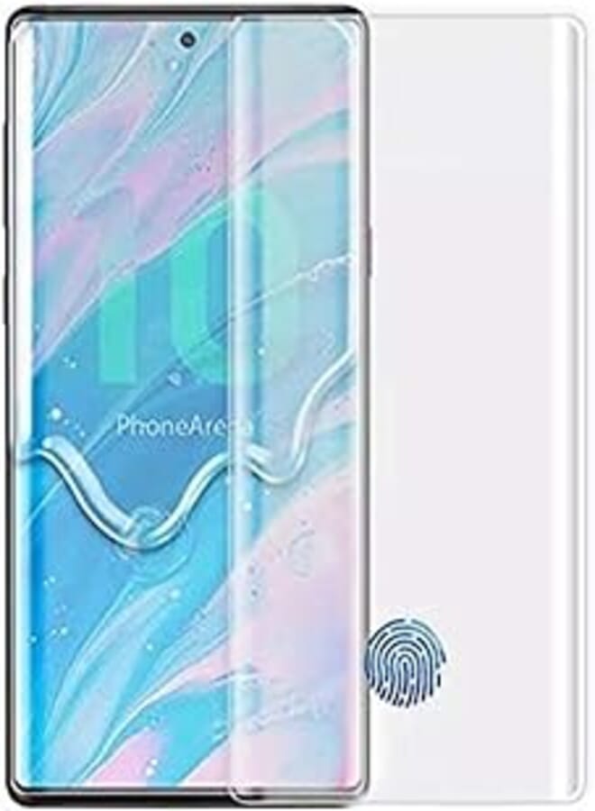 For samsung note 20 ultra Nano Optics UV Light Curved Glass Screen Protector Full Glue - Clear