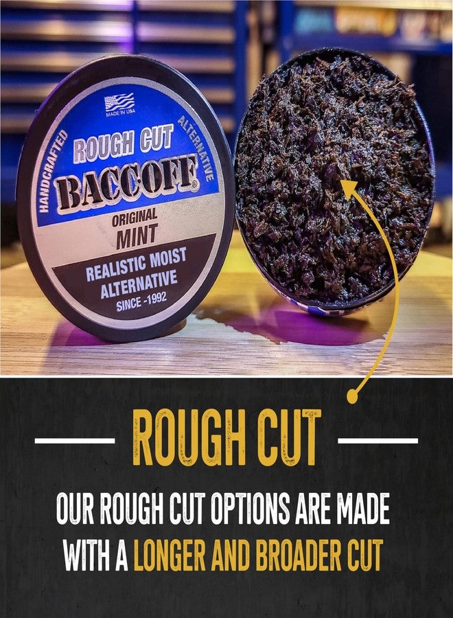 BACC OFF 10 Cans, BaccOff Mint Rough Cut, Black Tea Base with Bold, Icy Mint Flavor - Image 3