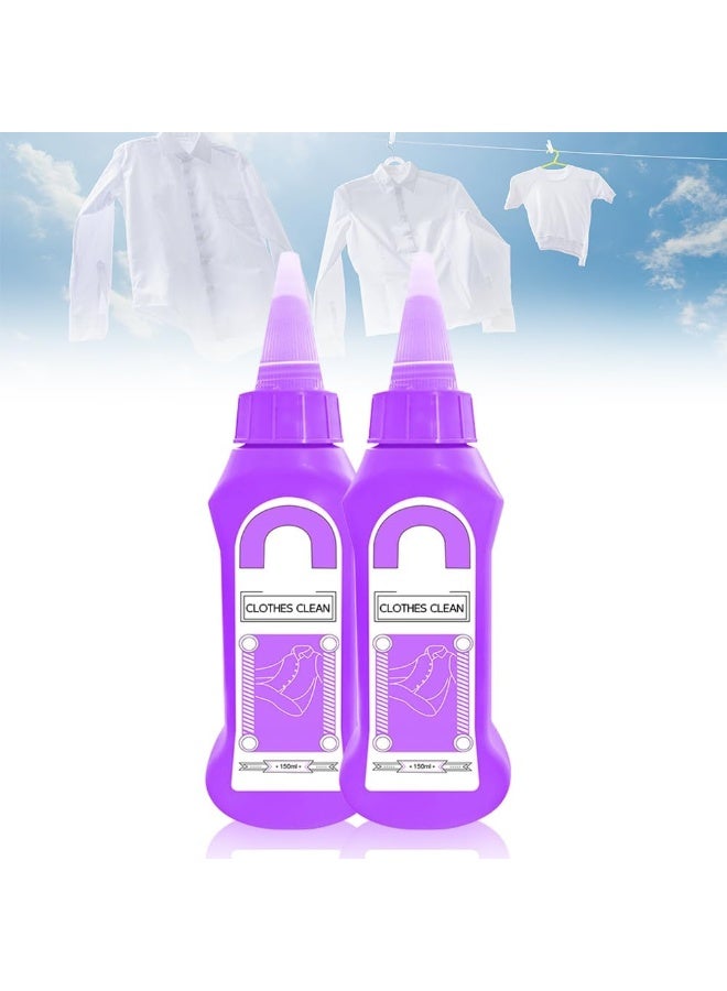 سيوسي بخاخ مزيل بقع الملابس بالإنزيم النشط، ترقية 2025 بخاخ مزيل بقع الملابس بالإنزيم النشط لإزالة بقع الياقات للقمصان البيضاء والملابس، يزيل البقع الصعبة والزيوت - Image 1