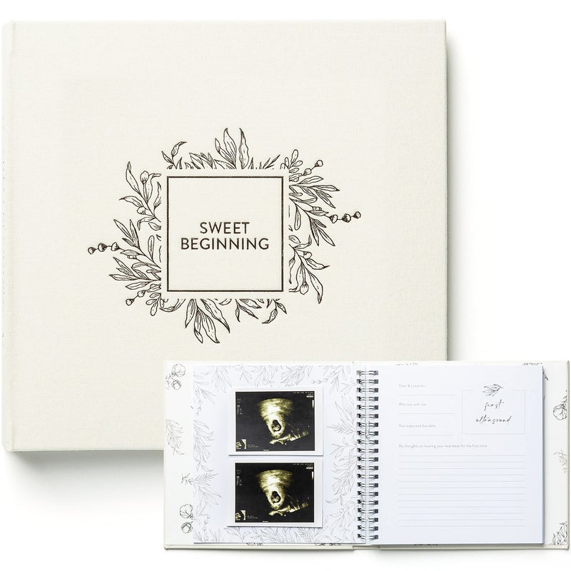 ZIRI & ZANE Keepsake Pregnancy Journal to Cherish Forever - A Pregnancy Book to Capture Every Milestone of Mom & Baby’s 9-Month Journey - Pregnancy Baby Journal For Expecting First Time Moms & Experienced Moms - Image 1