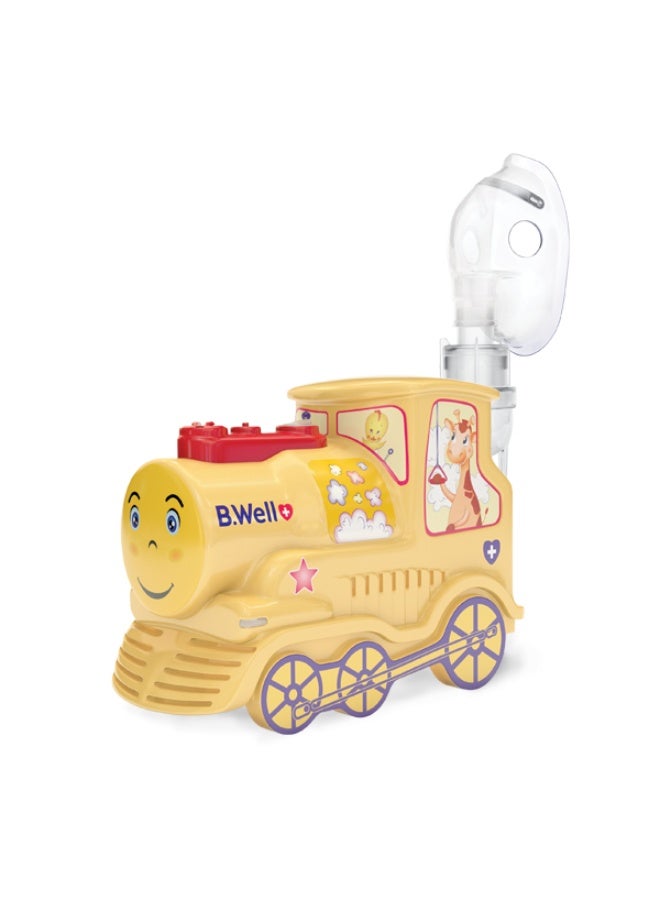 بي.ويل جهاز نيبولايزر ضاغط برو-115 للأطفال لعلاج آمن وفعال للجهاز التنفسي جهاز استنشاق لطيف لعلاج الربو والسعال - Image 2