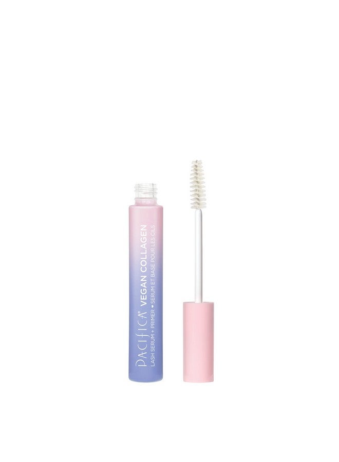 Pacifica Beauty Vegan Collagen Lash Serum And Clear Mascara Primer, Makeup, Conditioning Vitamin E And Vitamin B, Fluffy Lashes, Lash Primer, Cruelty Free, Silicone Free, Clean Makeup,0.24 Oz(1 Count) 