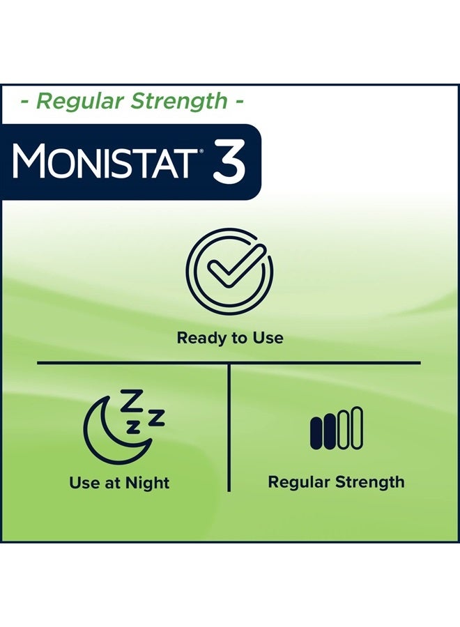 Monistat 3 Day Yeast Infection Treatment for Women, 3 Miconazole Pre-Filled Cream Applicators & External Monistat Anti-Itch Cream Bundle - Image 4