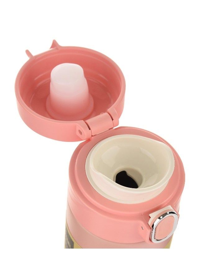 SHAHA زجاجة مفرغة من الفولاذ المقاوم للصدأ سعة 300 مل، وردية - Image 2