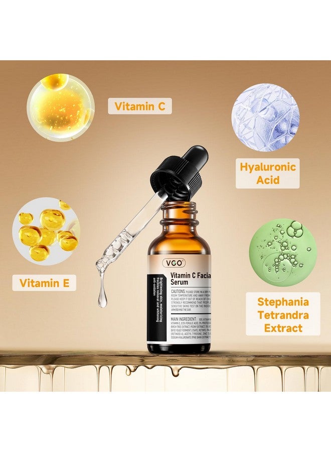 فجه مصل الوجه فيتامين C وفيتامين E من VGO، 30 مل / 1.01 أونصة - Image 2