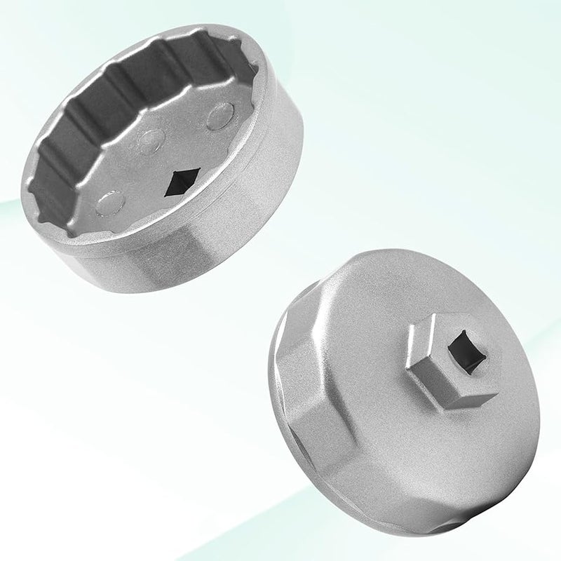 QQWD Oil Filter Wrench, Heavy Duty 74mm 14 Flutes Oil Filter Cap Wrenches Removal Tool Compatible with Mercedes Benz, Audi, VW, Porsche, Audi, Mazda, Sprinter Select Mobil1, Bosch, Mahle - Image 5