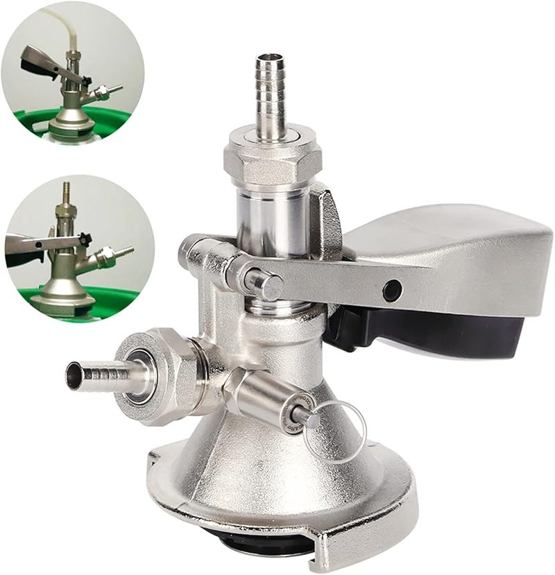 Stainless Steel 304 Type A Beer Keg Coupler Connector Dispenser For Bar Pub Home Use - Image 5