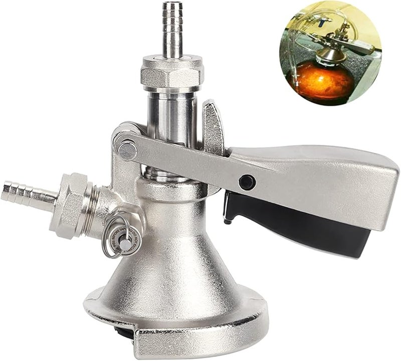 Stainless Steel 304 Type A Beer Keg Coupler Connector Dispenser For Bar Pub Home Use - Image 4