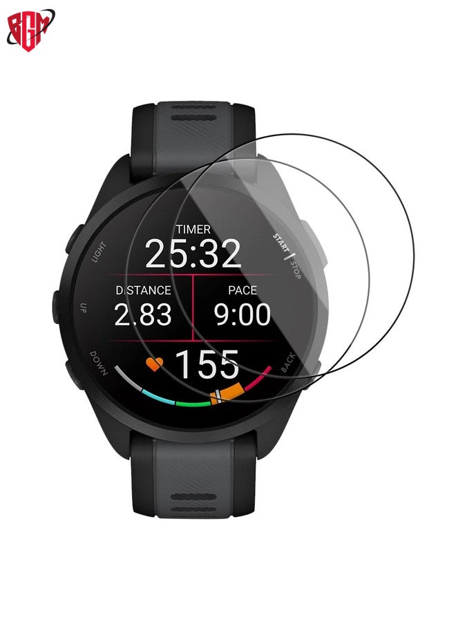 BGM For Garmin Forerunner 165 2pcs xDfind Curved 3D Composite Material Soft Film Screen Protector  - Image 1