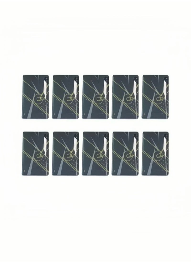 10-Piece IC Card Fob Lock Door, Smart TTLock AND TUYA Key, RFID Cards, 13.56Mhz