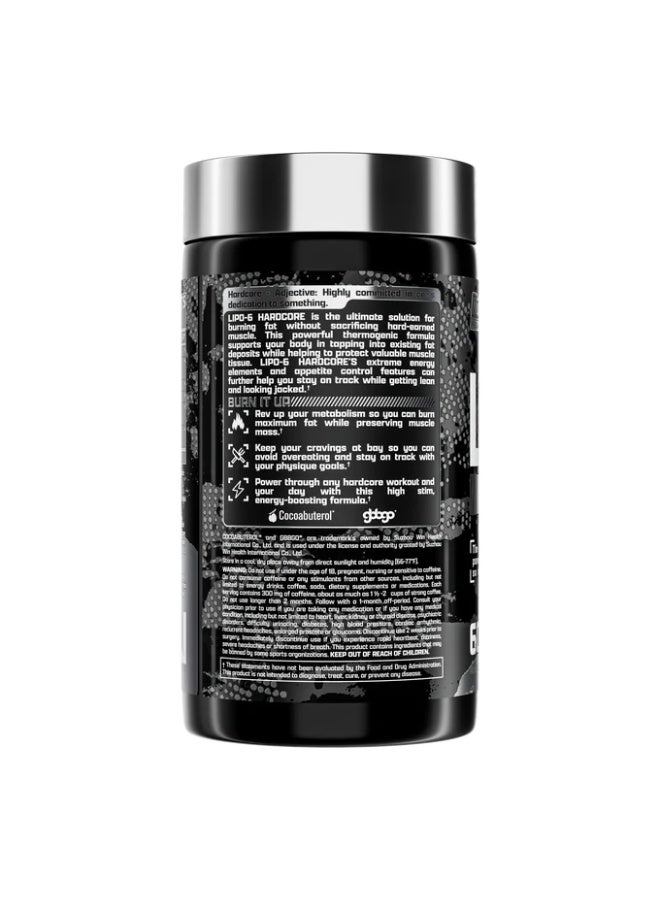Nutrex Research Lipo 6 Hardcore Maximum Fat Burner, 60 Capsules - Image 3