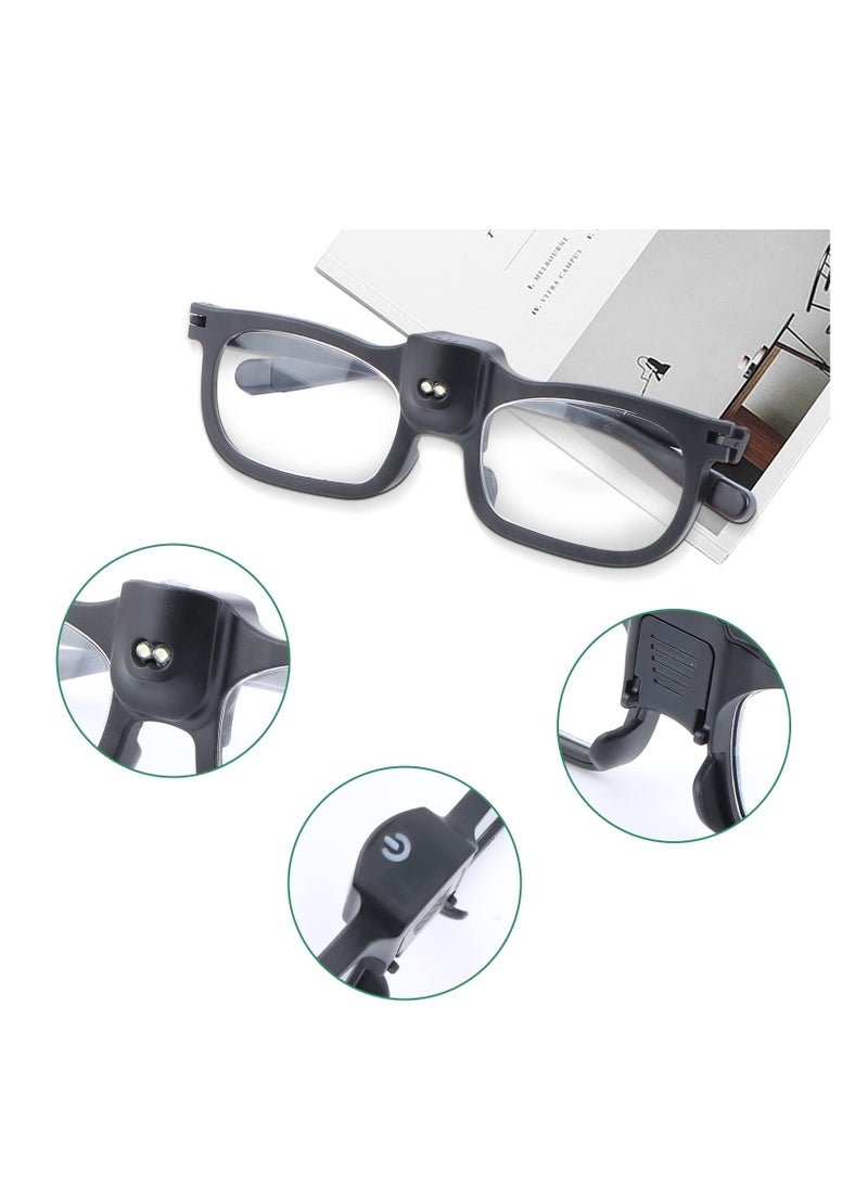 KASTWAVE Magnifying Glass with Light LED Lighted Magnifying Glasses Bright Sight Eyeglasses Vision for Women Men Hands Free for Close Work, Reading, Crafts, Hobbies, Jewelle and Painting - Image 3