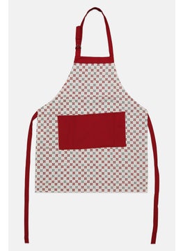 Floral Pattern Adjustable Kitchen Apron, White - pzsku/Z59C2263FC655D3013488Z/45/_/1726150893/7f70c929-a48f-4cb9-95f1-1e5f79c65ce0