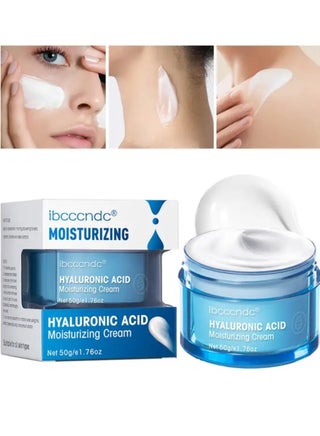 50g Hyaluronic Acid Moisturizing Cream Moisturizing Cream with Hyaluronic Acid Day and Night Anti Aging Face Hydrating Firming Cream to Smooth Wrinkles and Fine Lines for All Skin - pzsku/Z59C2730631CD6C5122ADZ/45/_/1698930021/de798dd1-9bc3-4f67-91ea-f4e3c89de138