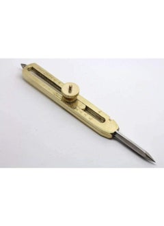The Antique's Lab The Antiques Lab Proportional Divider Size 9 inches Full Brass with Solid SS Steel Point with Wooden Box  - Image 2