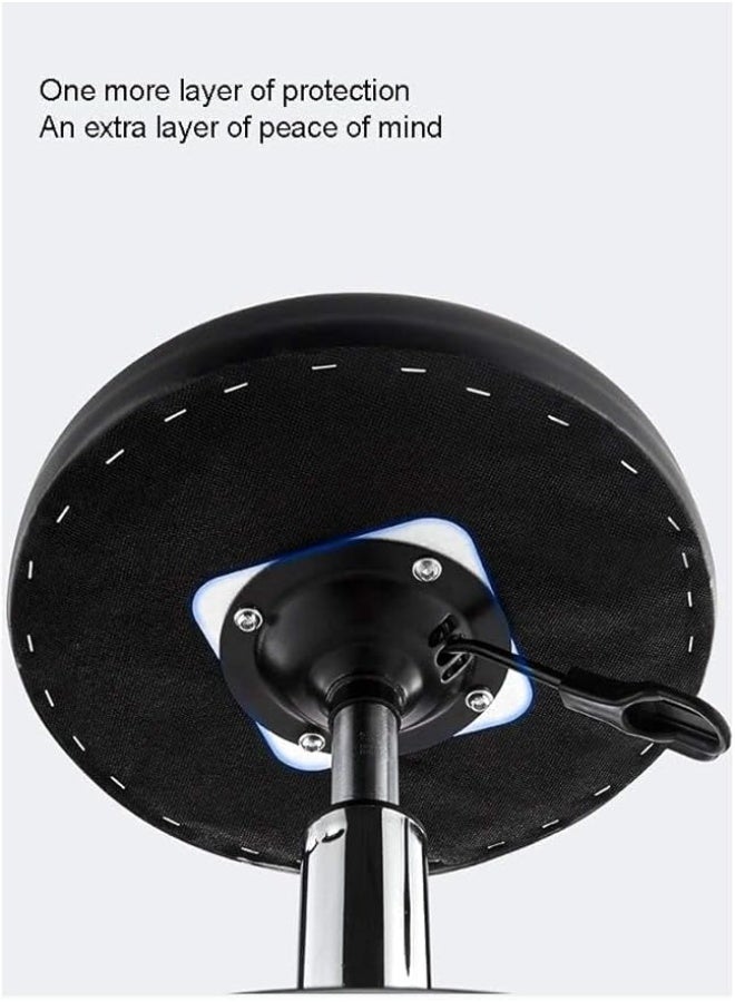 Adjustable Swivel Chair - Comfortable & Durable Multipurpose Stool for Office, Kitchen, Clinic, and Cafeteria Use - Image 4