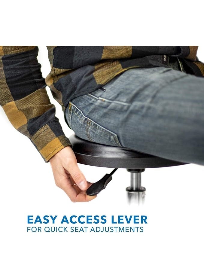 Adjustable Swivel Chair - Comfortable & Durable Multipurpose Stool for Office, Kitchen, Clinic, and Cafeteria Use - Image 5