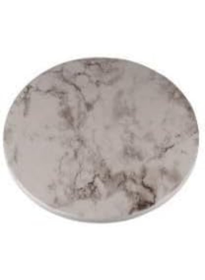 Generic OLD ROCK 10 Inch Round Melamine Marble Table Top, 25.4 cm x 25.4 cm 