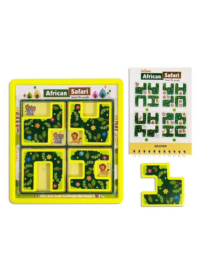 toymate African Safari - A Smart Fun Activity Games Toys Brain IQ Development Puzzles for Kids 4 5 6 7 8 (African Safari) - Image 4