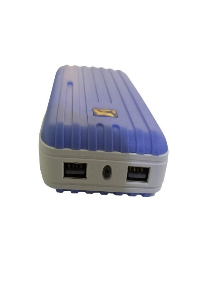 باور بانك  10000 mah مع كشاف ومخرجين USB