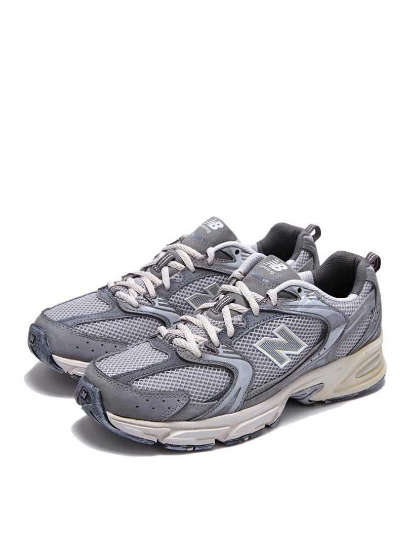 New Balance حذاء رياضي كاجوال 530 رمادي/فضي  - Image 2