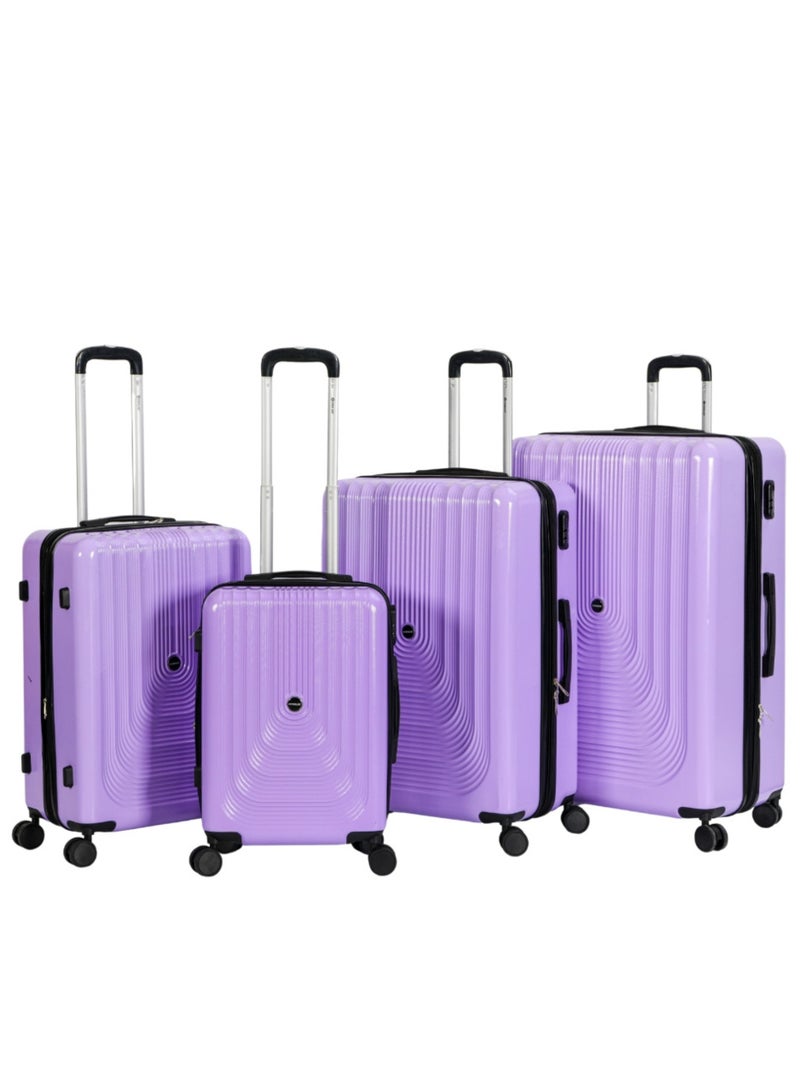 ستار لايف مجموعة حقائب سفر مكونة من 4 قطع من حقائب أمتعة السفر ذات الجانب الصلب من مادة ABS