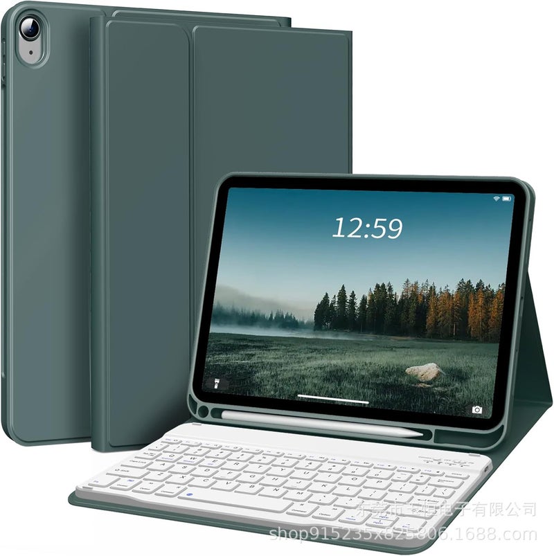Ipad Bluetooth Keyboard Case For Ipad 10 Generation Magnetic Separate Keyboard 10.9-Inch A16 - Image 2
