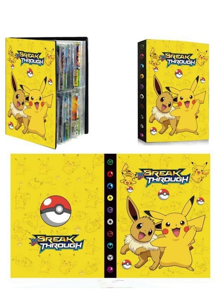 Pokemon TCG مجموعة بطاقات بوكيمون متنوعة مكونة من 240 كتابًا ومجموعة بطاقات ومجموعة بطاقات ألعاب وكتاب وهدية عيد ميلاد وهدية حفلة وهدية عطلة 