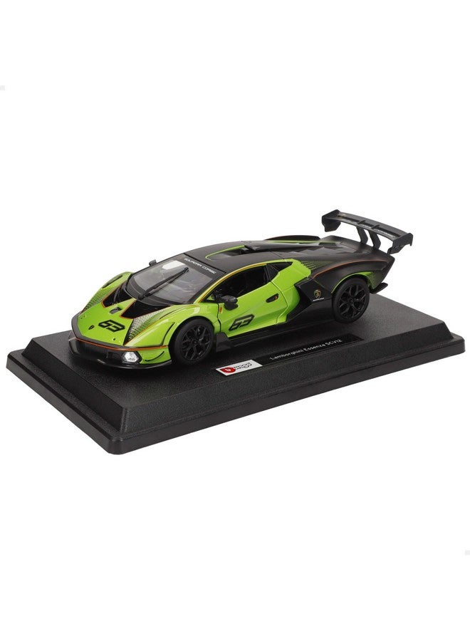 بوراجو Bburago 18-28017 سيارة لامبورجيني اسينزا SCV12 بمقياس 1:24، أخضر/أسود - Image 1