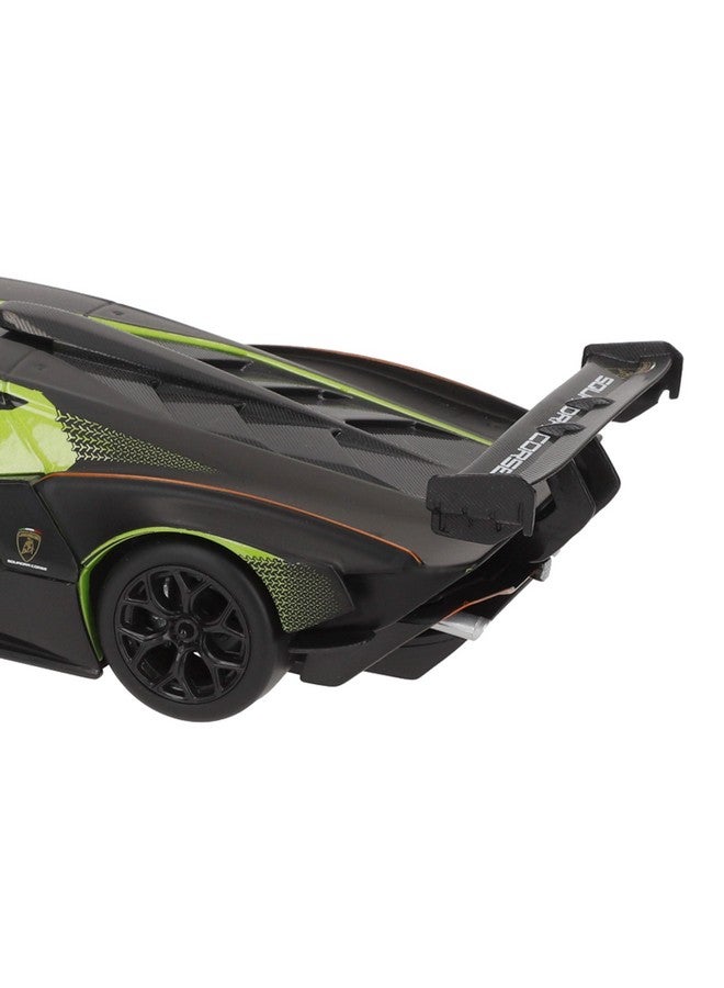 بوراجو Bburago 18-28017 سيارة لامبورجيني اسينزا SCV12 بمقياس 1:24، أخضر/أسود - Image 5