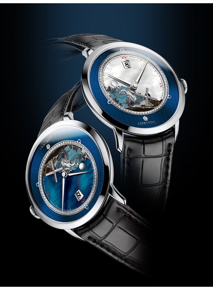 LOBINNI Wrist Watch,Collector-grade craftsmanship, high-end feel on the wrist | Business mechanical watch - Image 1