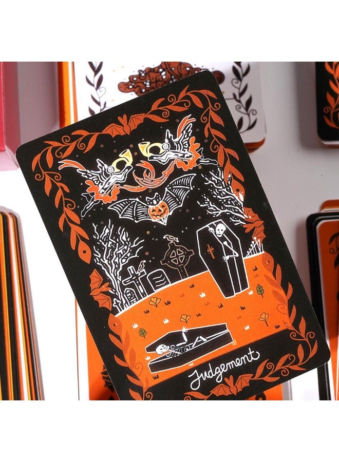 NIBEMINENT Halloween Happy Card Divination Game Deck Divination Board Game Oracle Cards - Image 3