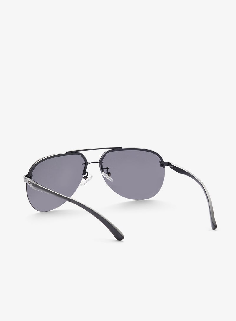Seventy Five Polarized Lens Aviator Sunglasses - Image 2