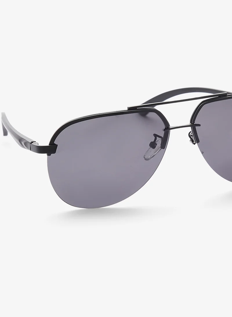 Seventy Five Polarized Lens Aviator Sunglasses