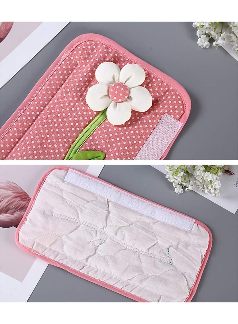 Y&D Handle Covers, Refrigerator Door Cloth Protector for Electrical Kitchen Appliances, Fridge, Microwave, Dishwasher, Freezer, Oven Keep Clean from Drips, Smudges Fingerprints Dust - Image 3