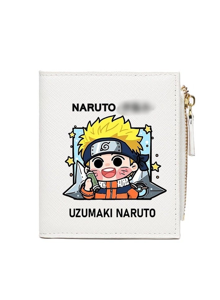 KUYING New Naruto Printed Waterproof Wallet 
