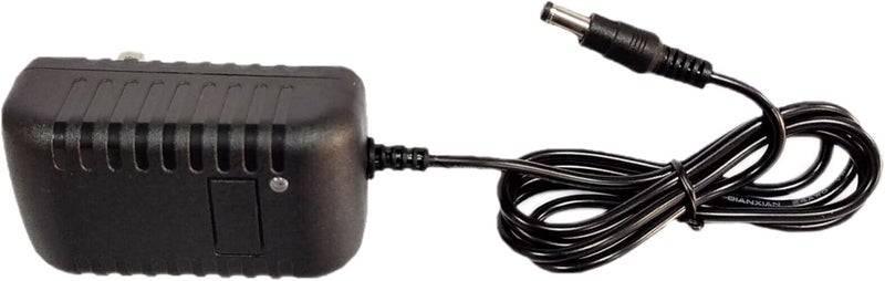 N.C 12 Volt 2A Power Adapter Supply, AC 100-240V to DC 12 V Power Supply Transformer Charger Wall Plug for DC12V Light Security CCTV Camera, Black, 8x5x3.3 cm - Image 2