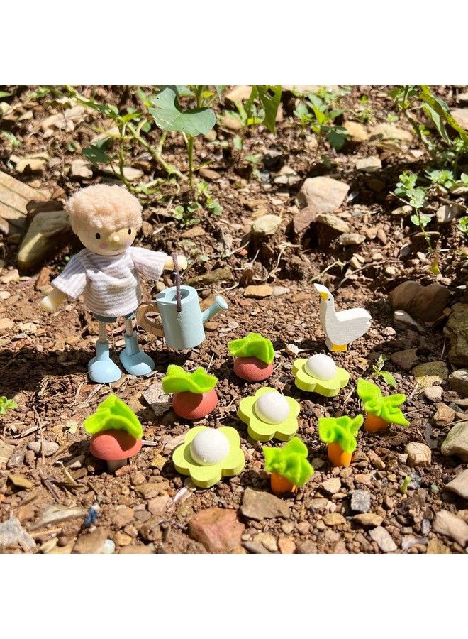 Tender Leaf Toys The Goodwood Family Wooden Action Figure Dollhouse Miniatures Dolls Encourage Creative And Imaginative Fun Play For Children 3+ (Edward And His Skateboard) - Image 5