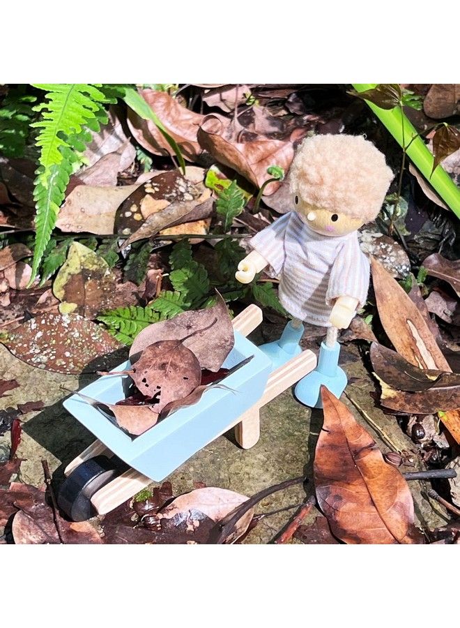 Tender Leaf Toys The Goodwood Family Wooden Action Figure Dollhouse Miniatures Dolls Encourage Creative And Imaginative Fun Play For Children 3+ (Edward And His Skateboard) - Image 4