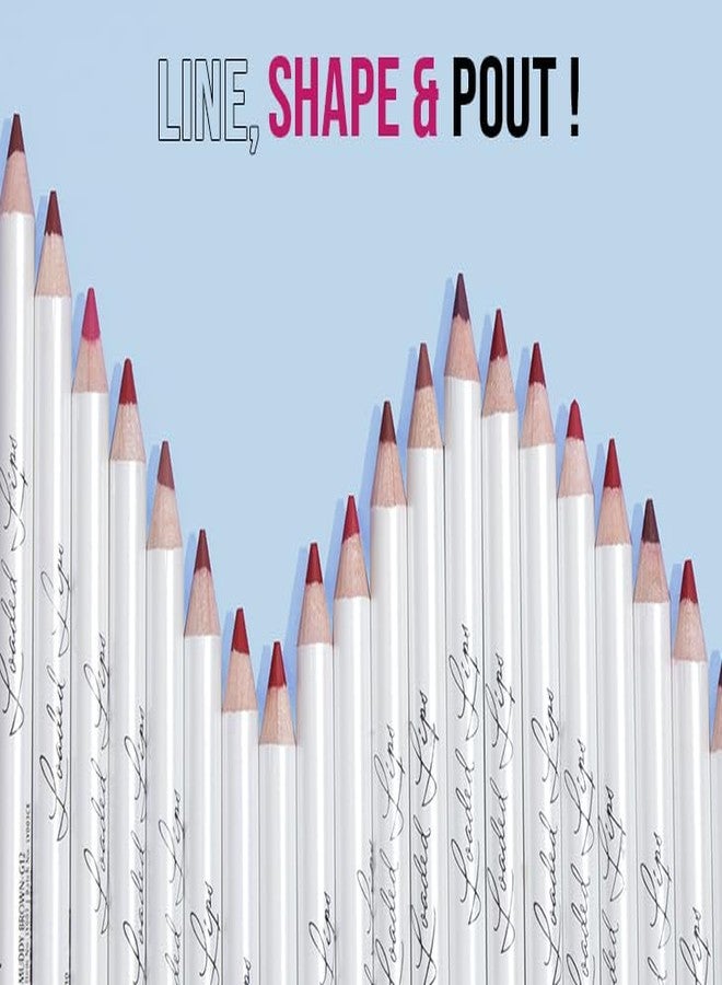 Glam 21 Glam21 Loaded Lips Matte Lip Liner | Set Of 6 | Long-Lasting | Waterproof | Transfer-Proof Matte Finish | One-Stroke Color Application | Non-Drying, 1.1gm Each (Browns & Nudes Pack) - Image 4