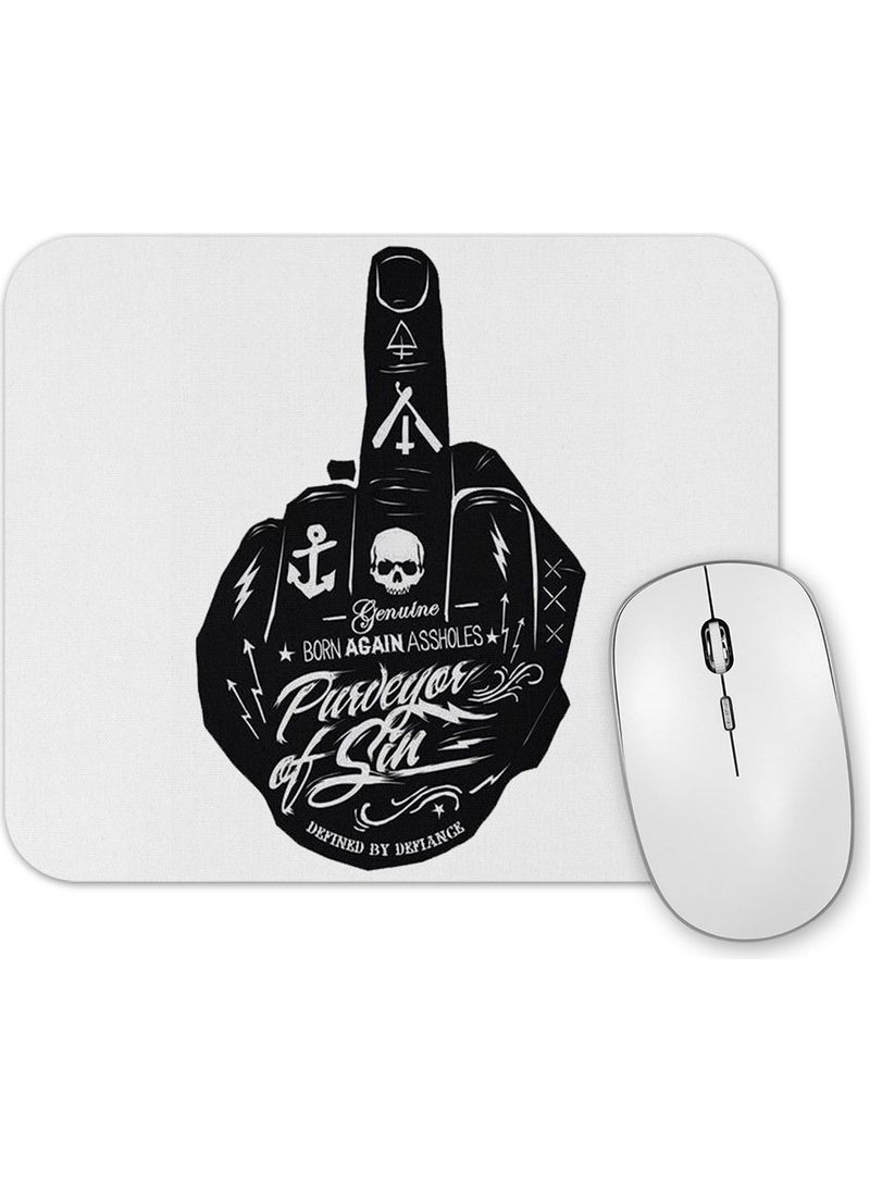 Baskı Dükkanı - Print Shop Dedo Obsceno Mouse Pad - Image 1