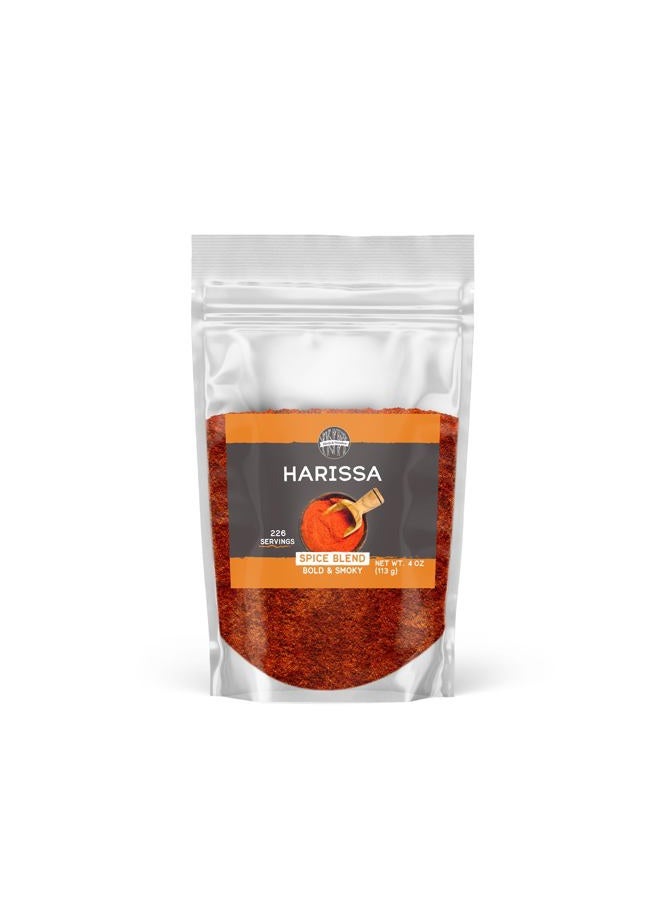Birch & Meadow 4 oz of Harissa Spice Blend, Bold & Smoky Flavor, Tangy & Spicy - Image 1