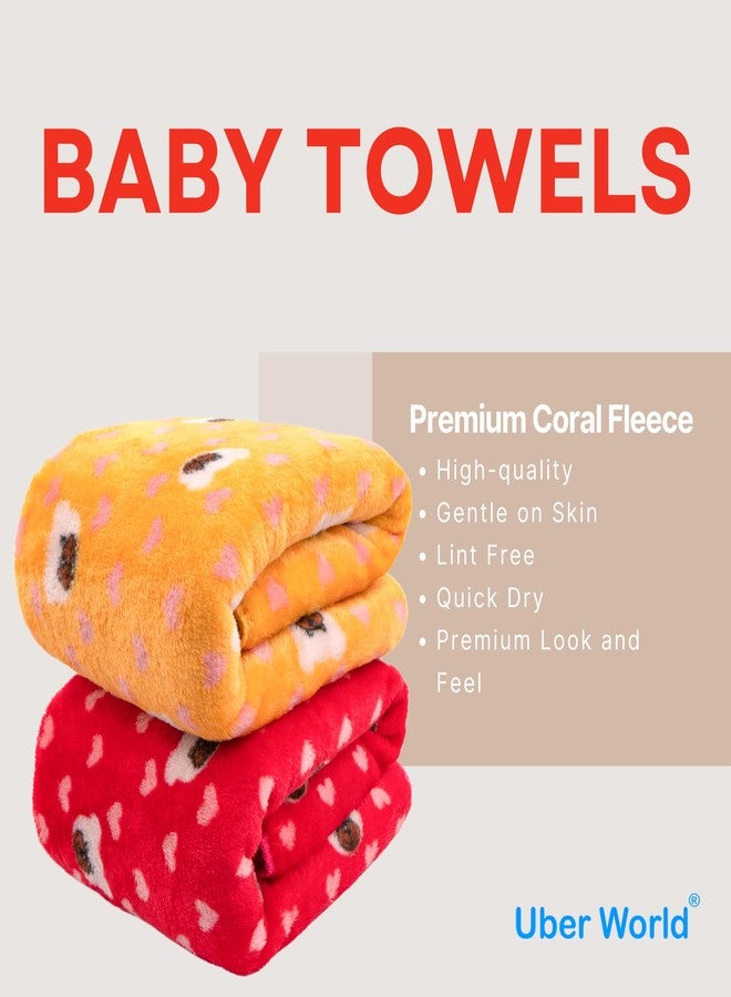Uber World Baby Towels for Newborns | Baby Wrapper for New Born | Baby Towels for 0 to 2 Years | Baby Wrapper for New Born | Baby Bath Towels (2) - Image 3