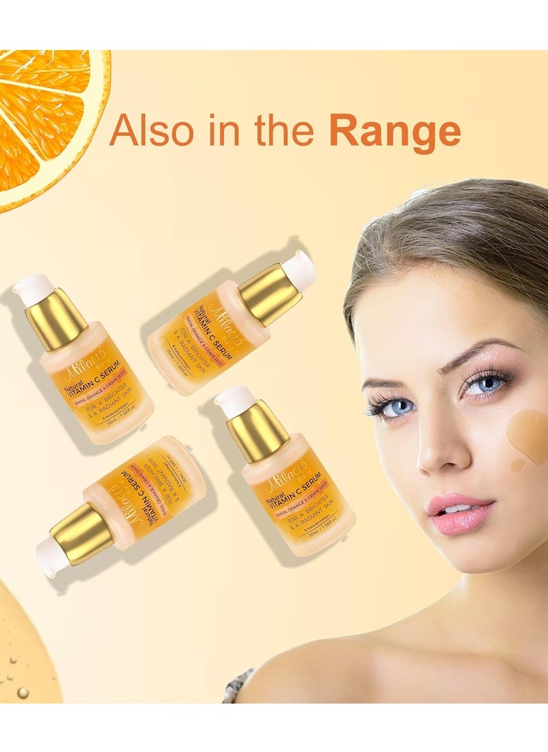 Milagro Beauty Milagro Beauty Vitamin C Serum for Face Brightening 30ML  - Image 4