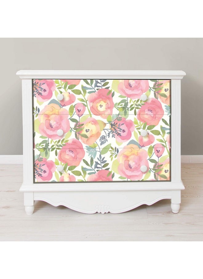 NuWallpaper Nu3035 Peachy Keen Peel & Stick Wallpaper Pink  - Image 4