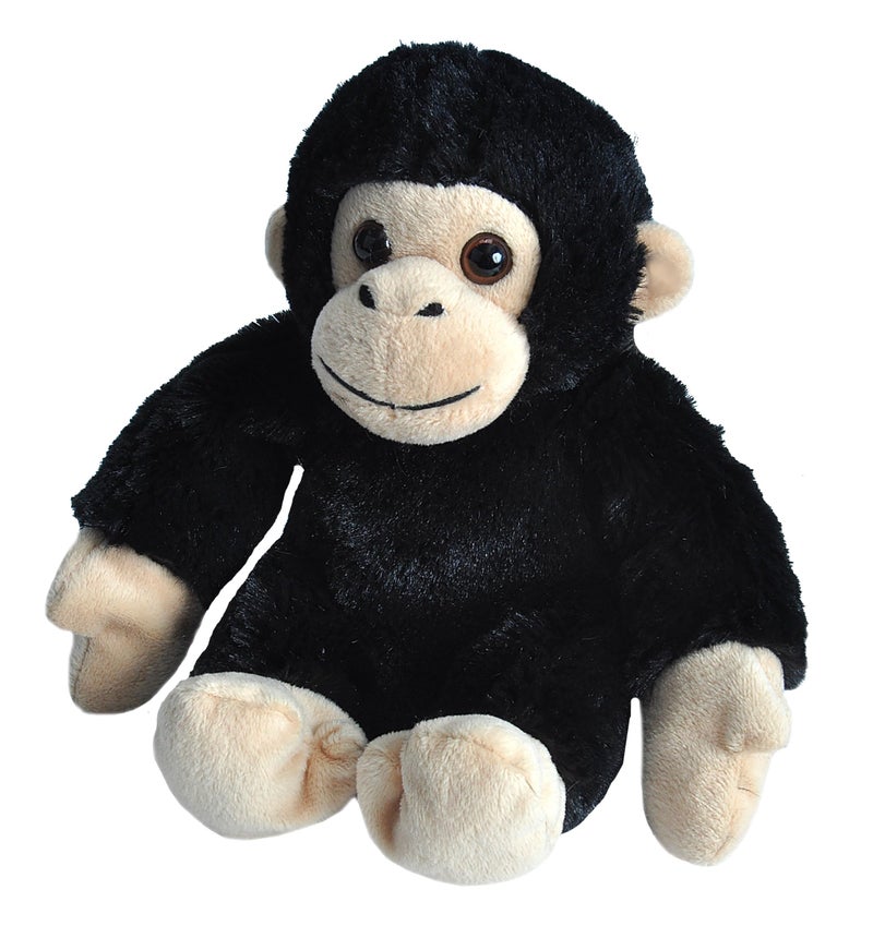 Wild Republic Chimp Plush, Stuffed Animal, Plush Toy, Gifts for Kids, Hugâ€™EMS 7 Inches - Image 1