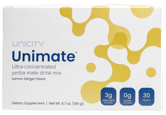 Unimate Lemon Ginger, 30 Pouches