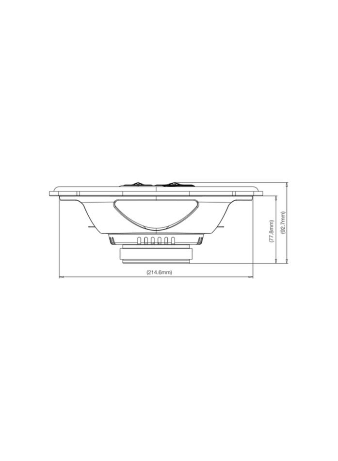 Jbl Club 9630 240 Peak Power Of Each Speaker And RMS 80W Each Speaker 6X9 3 Ohm Club Series 3-Way Uv-Resistant Polypropylene Woofers Coaxial Car Audio Stereo Speakers Grilles Included Bundled With Alphasonik Earbuds - Image 5