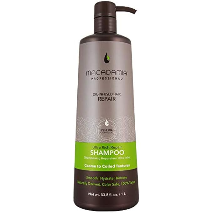 Macadamia Professional ULTRA RICH MOISTURE SHAMPOO 1000 ML - Image 2