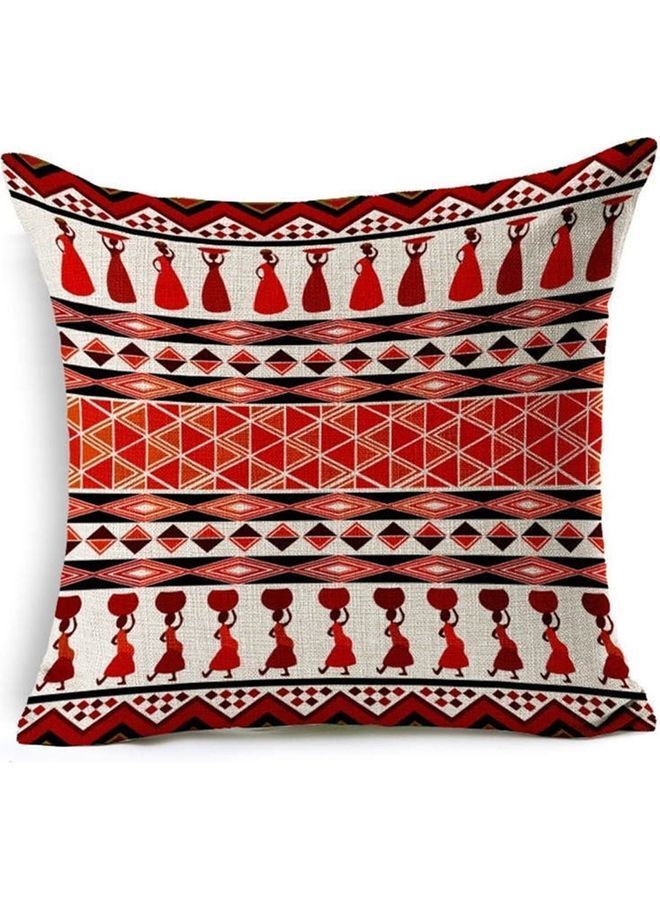 نيبمينينت غطاء وسادة ديكور مزين بطبعة متعدد الألوان